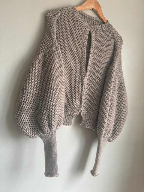Merino Puff Sleeves Jacket