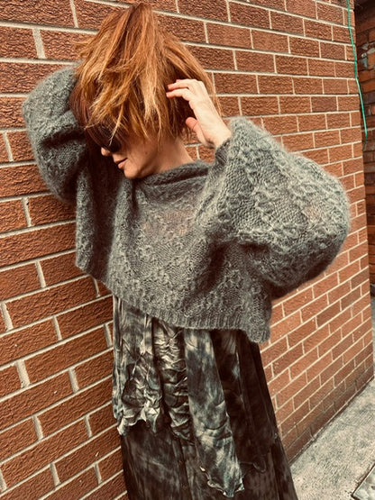Cropped Losange Jumper