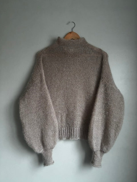 Kid mohair and silk gold Jumper