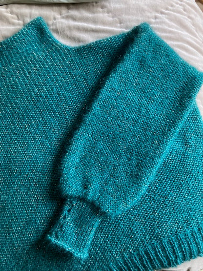 Kid mohair and silk gold Jumper