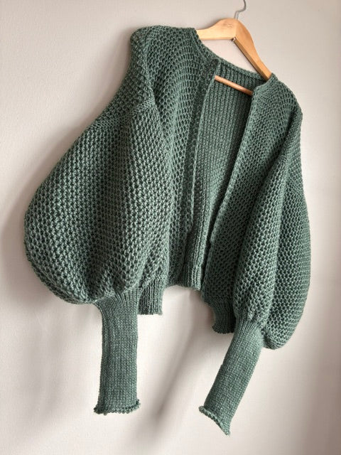 Merino Puff Sleeves Jacket