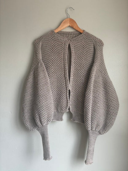 Merino Puff Sleeves Jacket