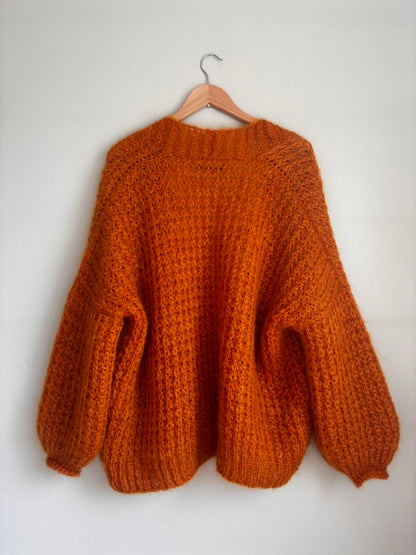 Saffron Mohair Cardigan