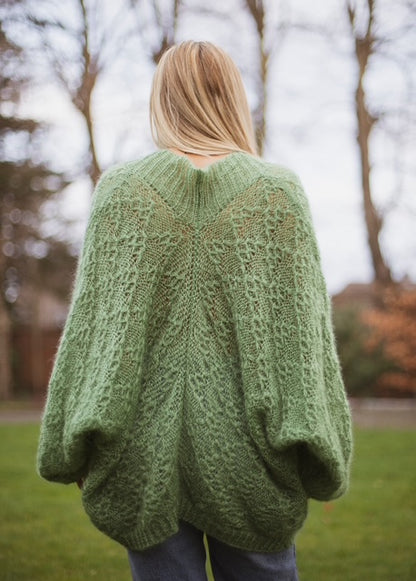 Kid Silk Waterfall Cardigan