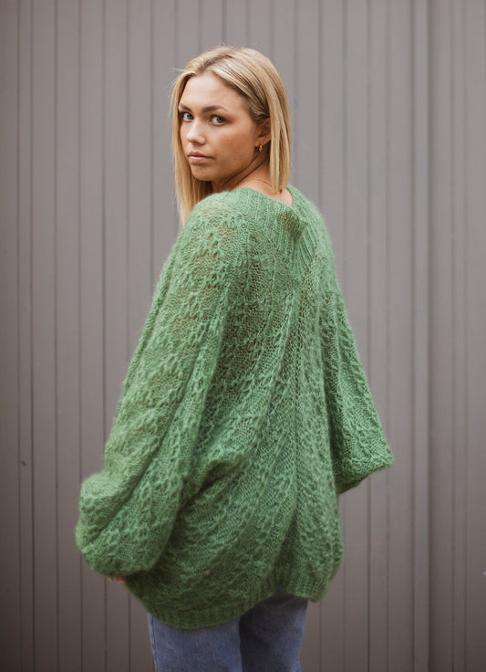 Kid Silk Waterfall Cardigan